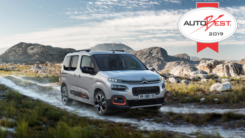 Citro&euml;n Berlingo vince il premio AutoBest 2019