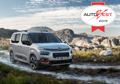 Citroën Berlingo vince il premio AutoBest 2019