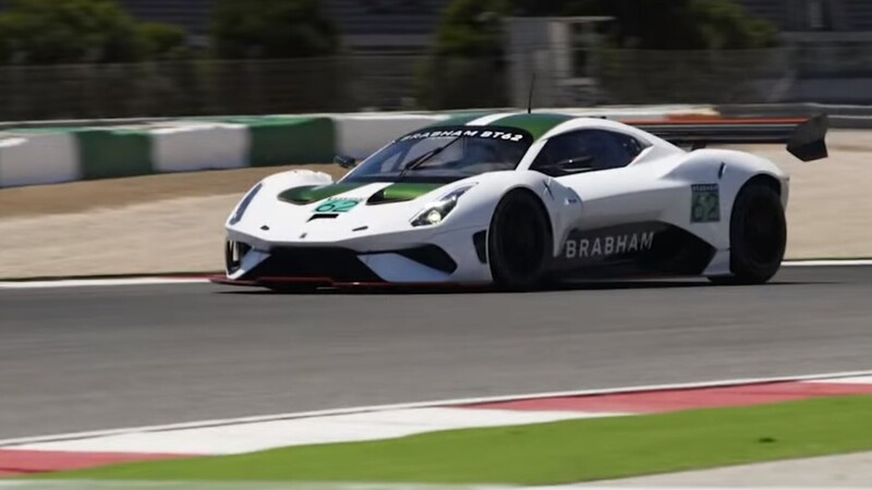 Brabham BT62: sound e azione a Portimao [Video]