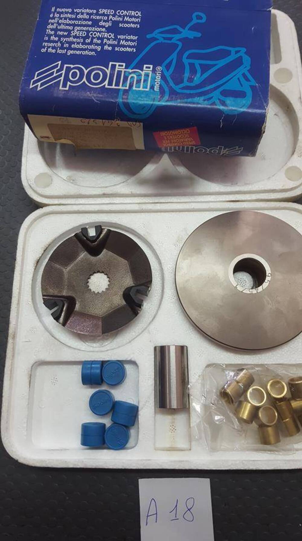 VARIATORE POLINI GARELLI PONY BIG WHEEL ITALJET Polini Motori