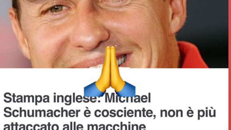 Di Maio felice per Schumacher: &quot; Sono anni che aspetto una buona notizia...&quot;