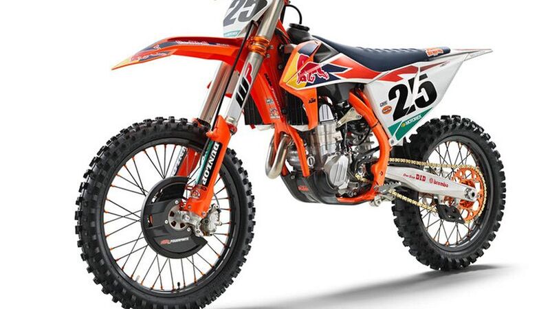 KTM 450 SX-F Factory Edition 2019. Nuova serie limitata