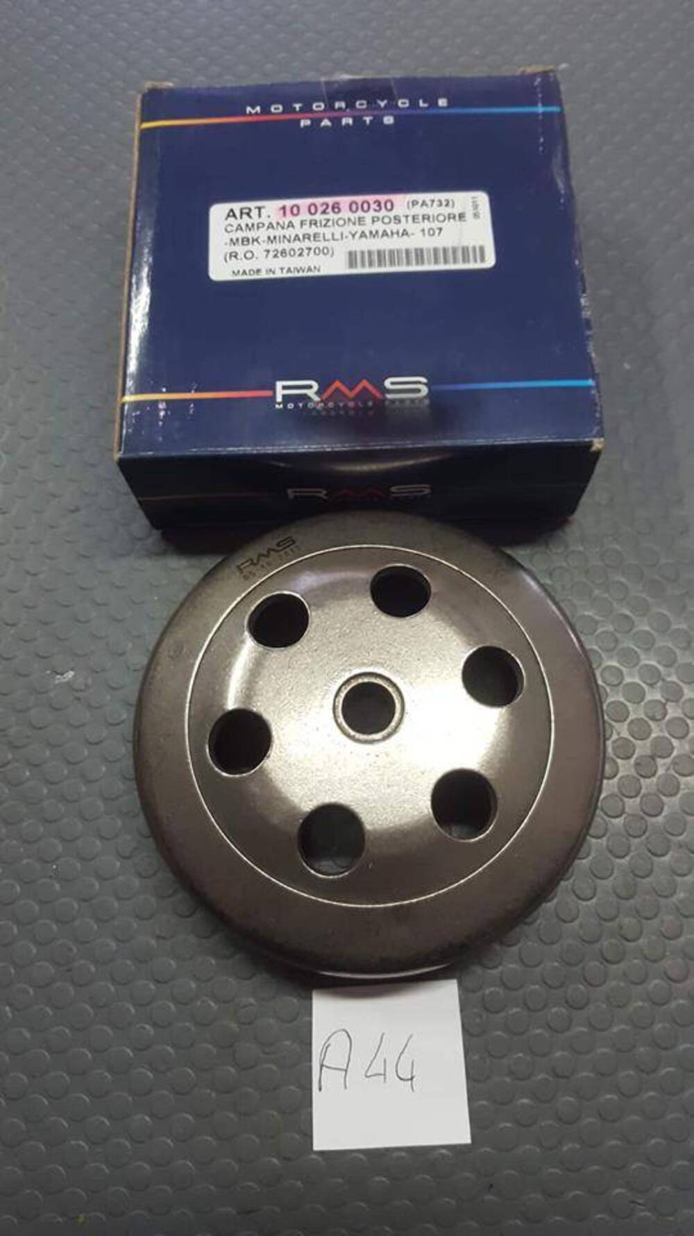 CAMPANA FRIZIONE RMS APRILIA MALAGUTI MBK
