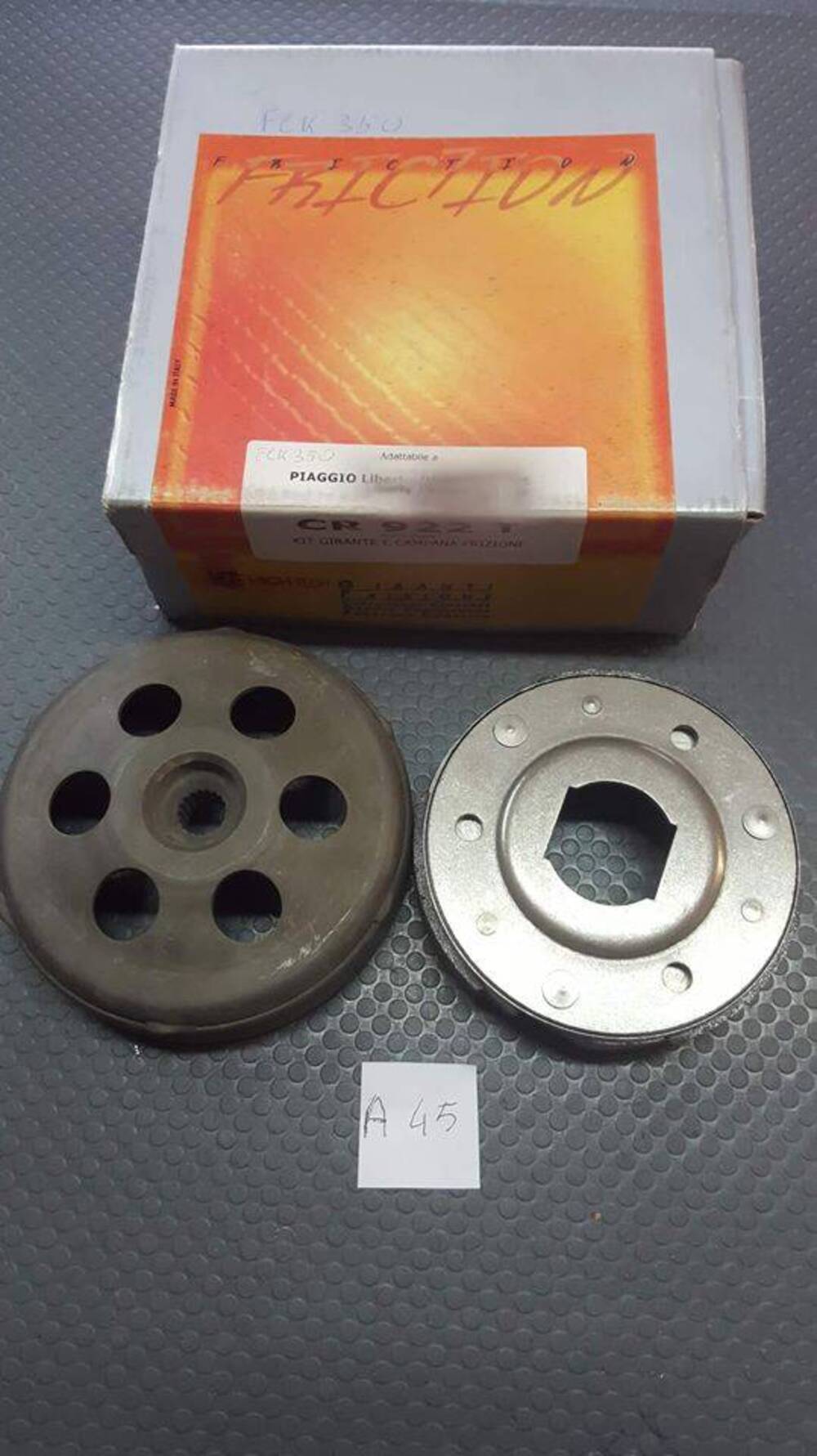 KIT GIRANTE FRIZIONE E CAMPANA NEW FREN PIAGGIO Newfren