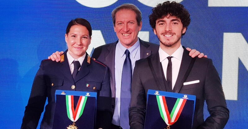 Bagnaia e Fontanesi insigniti del Collare d&#039;oro CONI