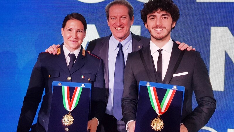 Bagnaia e Fontanesi insigniti del Collare d&#039;oro CONI