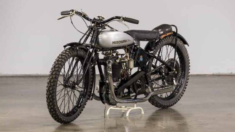 Husqvarna Model 30 A del 1929: all&#039;asta un esemplare unico