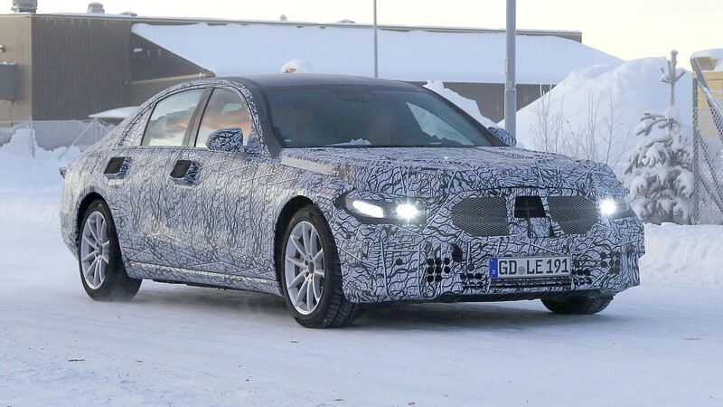 Mercedes Classe S: continuano i test della futura generazione