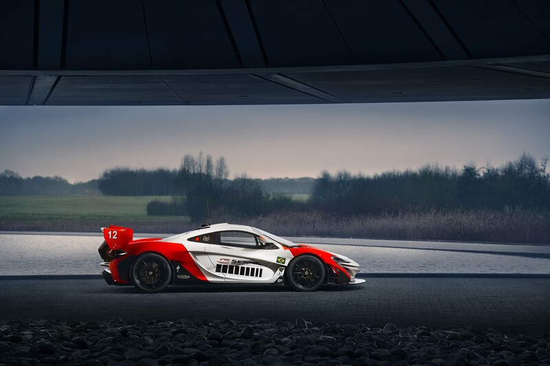 La bellissima McLaren P1 GTR ispirata alla Formula 1 MP4/4 di Senna