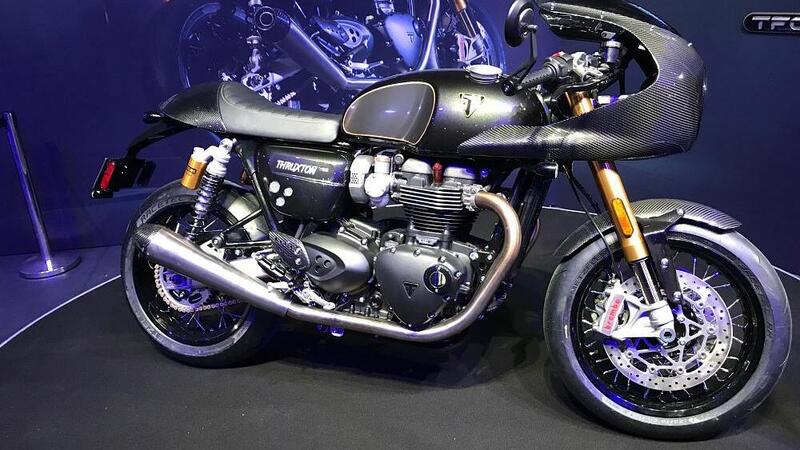 Triumph lancia una nuova serie con la Thruxton R &ldquo;TFC&rdquo;