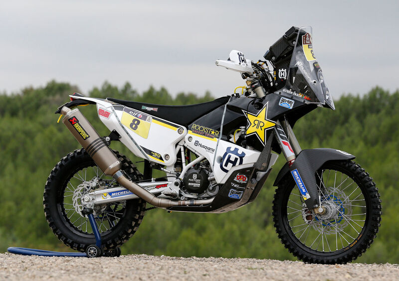 Richiamo Husqvarna FR 450 Rally 2019: serbatoio posteriore