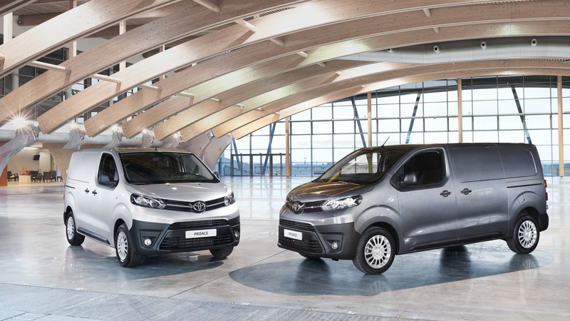 Toyota Proace Van: il furgone del Sol Levante sbarca al Salone di Birmingham