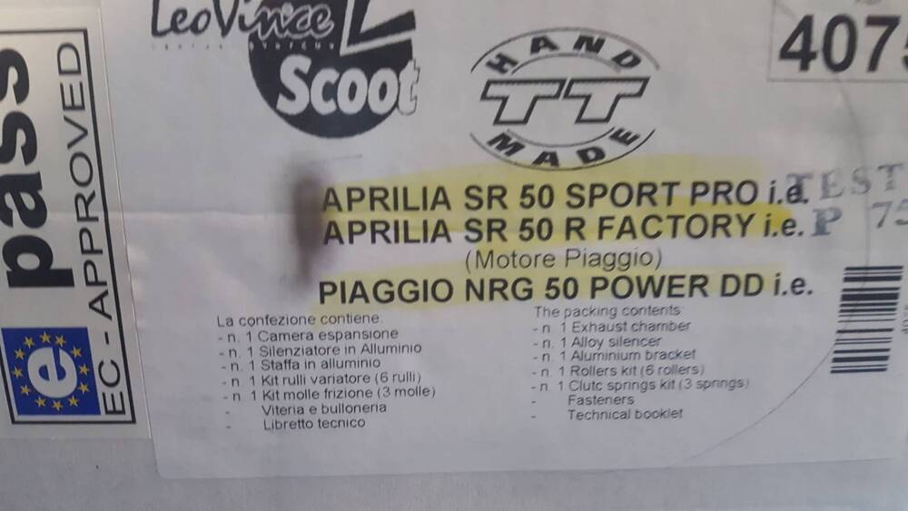 MARMITTA SITO LEO VINCE APRILIA SR PIAGGIO NRG (2)