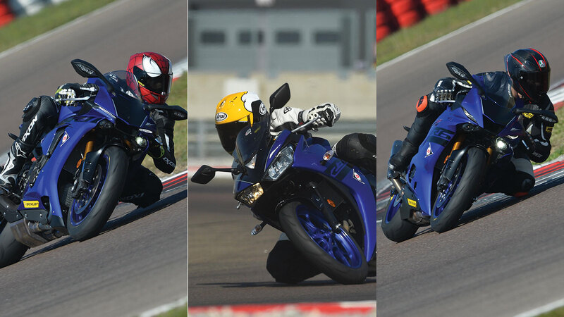 Yamaha YZF-R1 vs. YZF-R6 vs YZF-R3