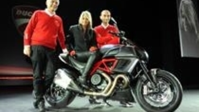 Svelata a Milano la Ducati Diavel