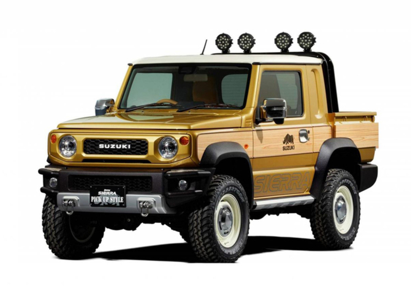 Suzuki Sierra e Survive: ecco il pick-up derivato Jimny