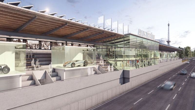 Berlino: le vecchie tribune dell&rsquo;Avus si trasformano per il centenario del &lsquo;21