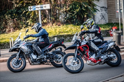 Benelli TRK 502X vs SWM Superdual X: sfida tra medie