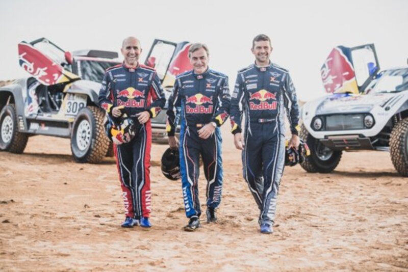 Peterhansel, Sainz e Despres il trio degli &quot;alfieri&quot; MINI