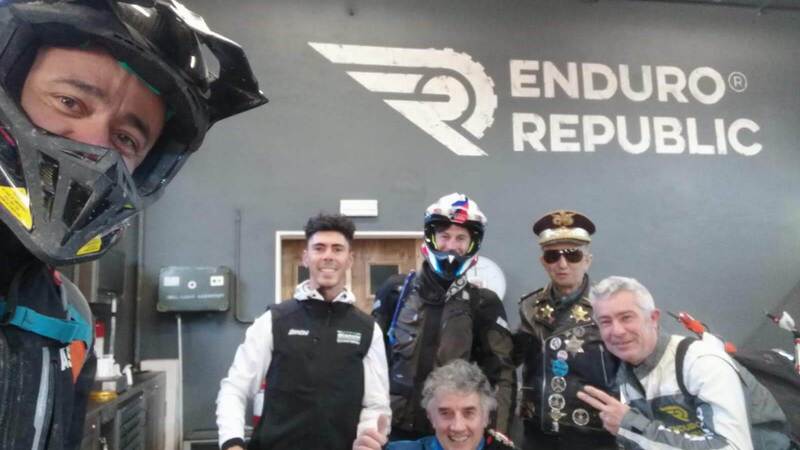 Enduro di fine anno coi campioni del ciclismo Fontana e Guarnieri