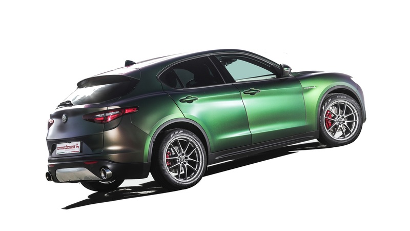 Alfa Romeo Stelvio, pi&ugrave; potenza con il kit Romeo Ferraris