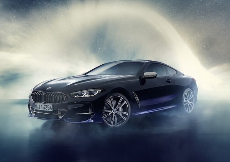 BMW Serie 8 Night Sky, all&#039;interno roccia stellare