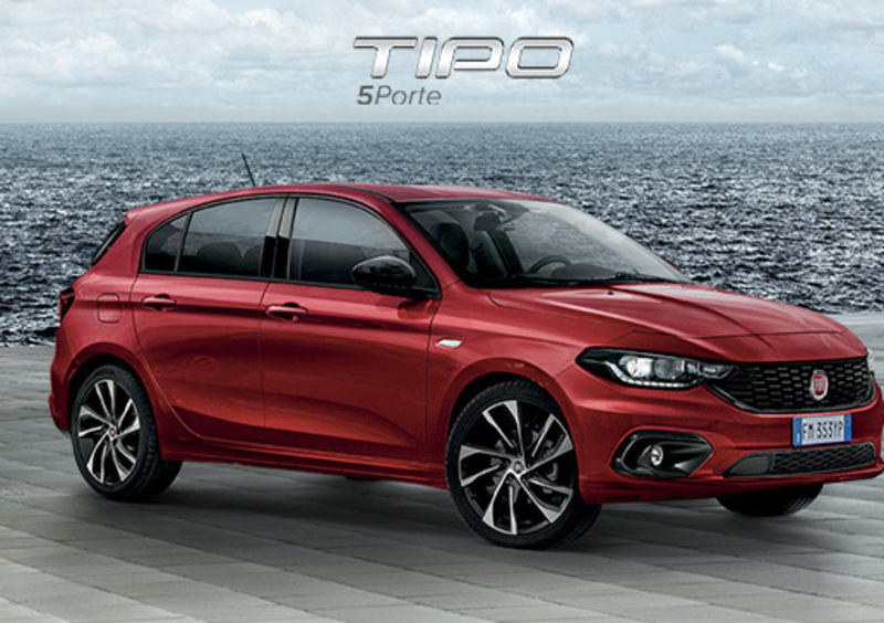 Fiat Tipo in offerta: promo a 12700 &euro;