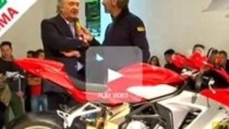 Claudio Castiglioni: &quot;La F3 &egrave; stata creata perch&eacute; volevamo fare la moto pi&ugrave; bella del mondo&quot;