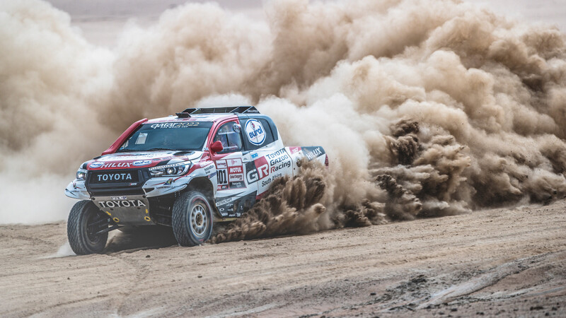 Dakar 19 100% Per&ugrave;. Marathon, 1&deg; Parte, Brabec (Honda) e Al Attiyah (Toyota)