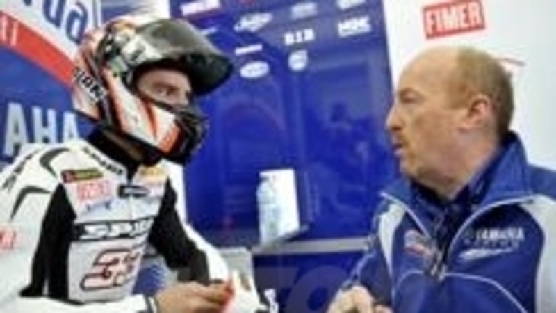 Test SBK. Melandri debutta sulla Yamaha Superbike