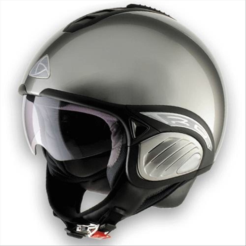 Casco AIROH TROY CHROME