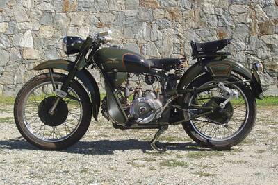 Moto Guzzi Airone Militare d&#039;epoca