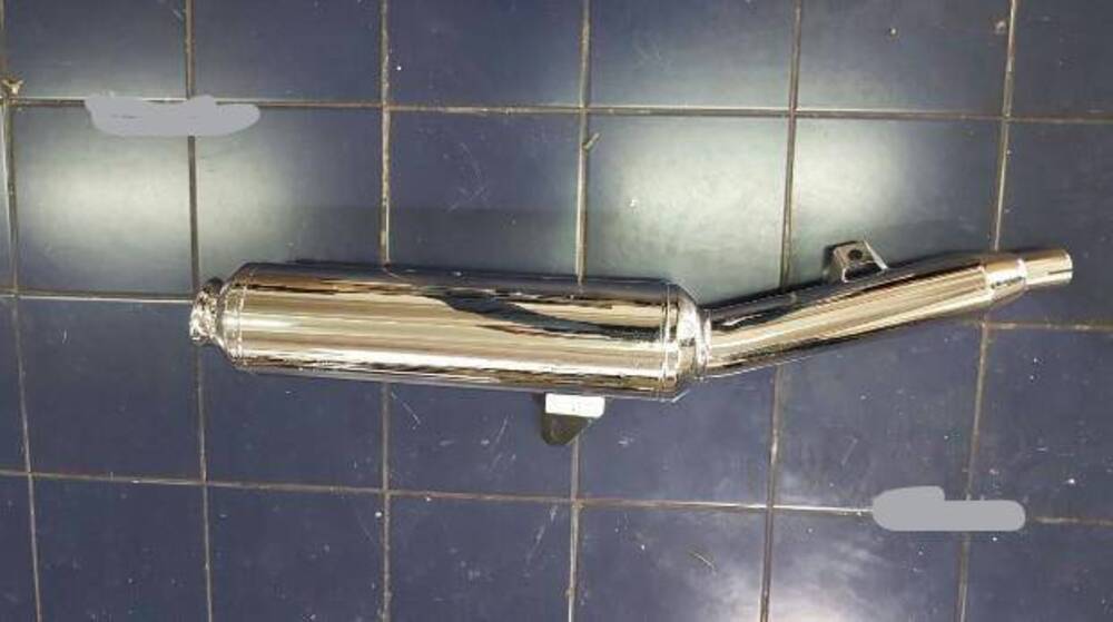 SCARICO SX TROPHY Triumph