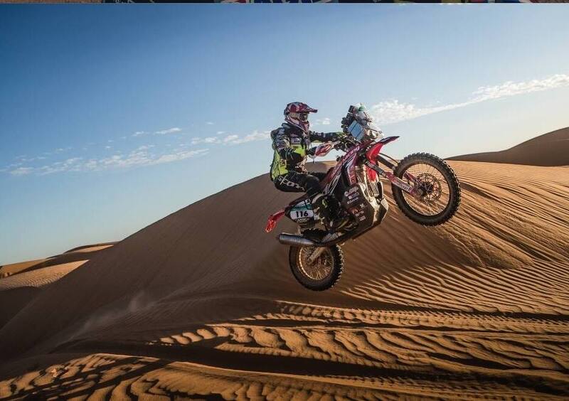 All&#039;Africa Eco Race Simone Agazzi (Honda) chiude con un fantastico podio!