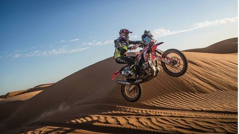 All&#039;Africa Eco Race Simone Agazzi (Honda) chiude con un fantastico podio!