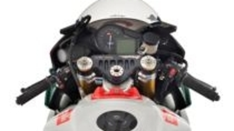 La Aprilia RSV4 Biaggi Replica al Luxury Garage di Vicenza