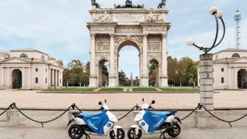 Cityscoot, la start-up francese di scooter sharing elettrico approda a Milano
