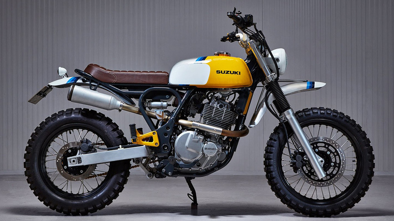 Suzuki XF650 Freewind: la scrambler