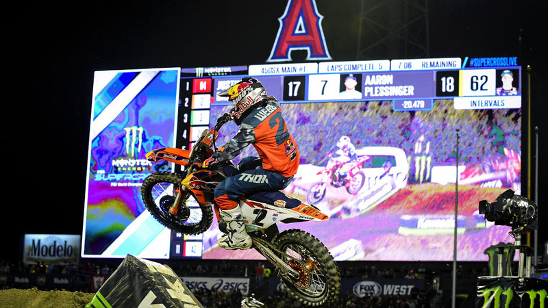 SX 2019. Webb alla prima in 450 ad Anaheim