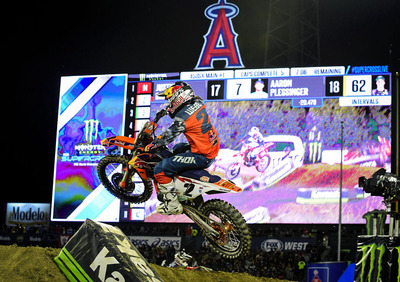 SX 2019. Webb alla prima in 450 ad Anaheim