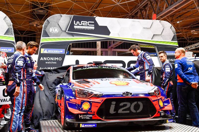 Protagonista della stagione 2019 del WRC anche Hyundai