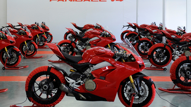 Ducati, vendite mondiali: prima fra le supersportive ma perde il 5%