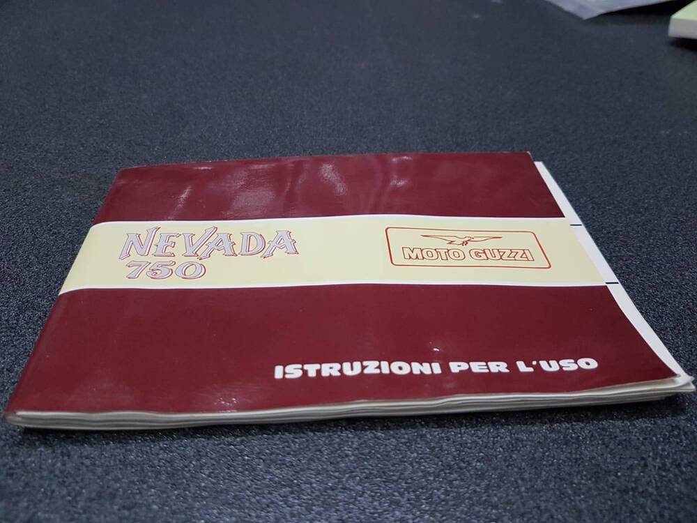 USO E MANUTENZIONE MANUALE MOTO GUZZI NEVADA 750