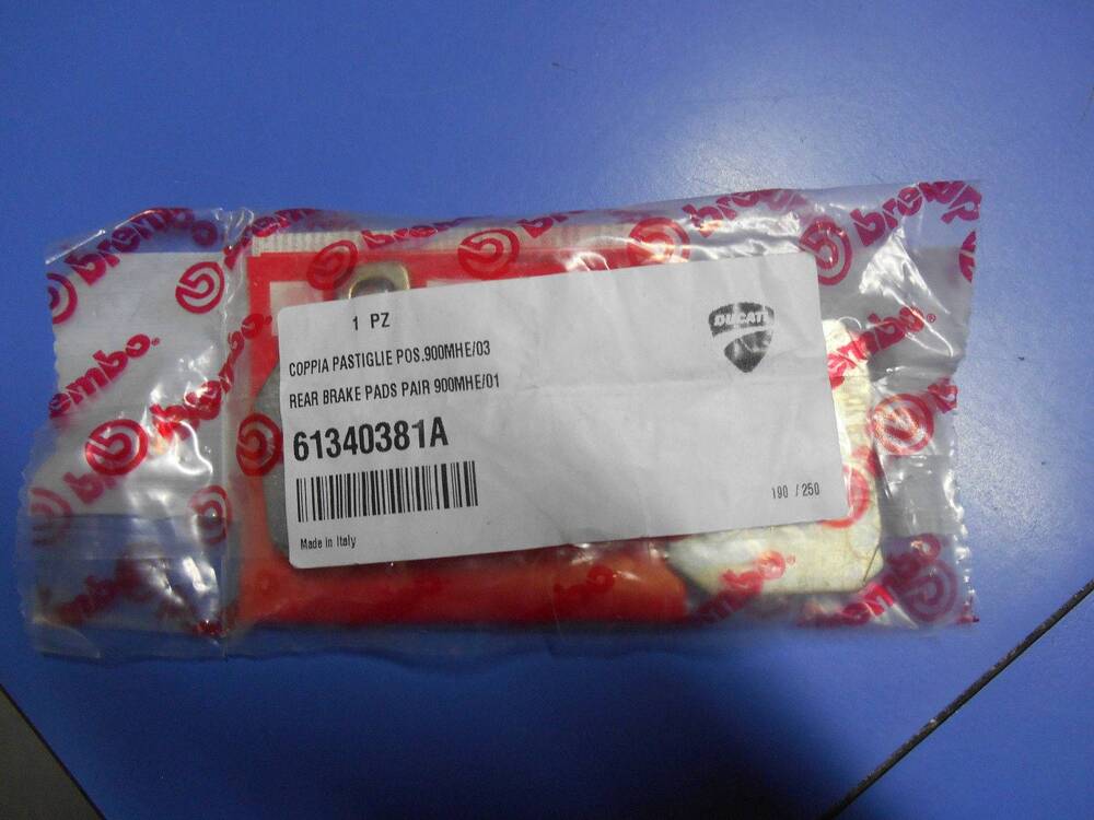 DUCATI Multistrada 1200 Pastiglie Freni Post. Brem