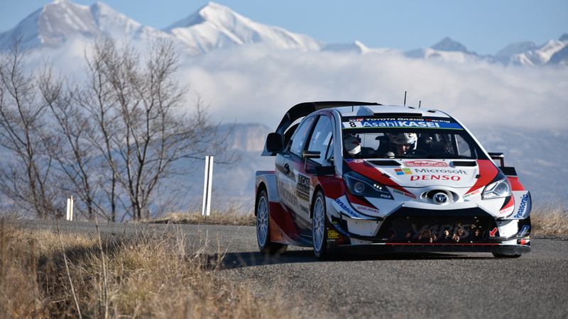 WRC 2019. Monte-Carlo. Ouverture. Tanak (Toyota)