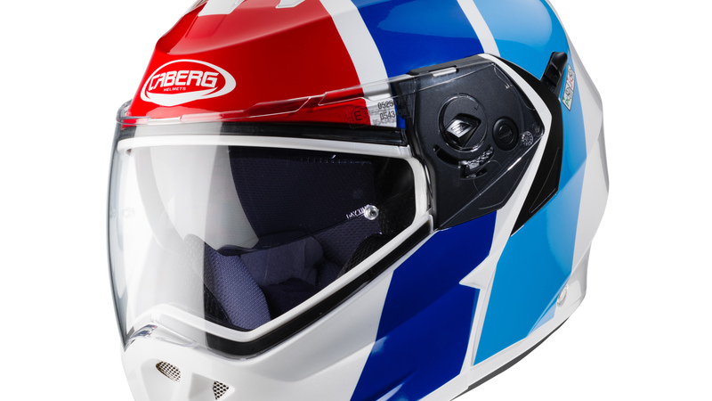 Casco apribile Caberg Duke II Impact BMW Sport color