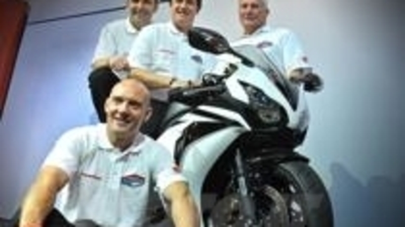 Honda presenta il team TT Legends