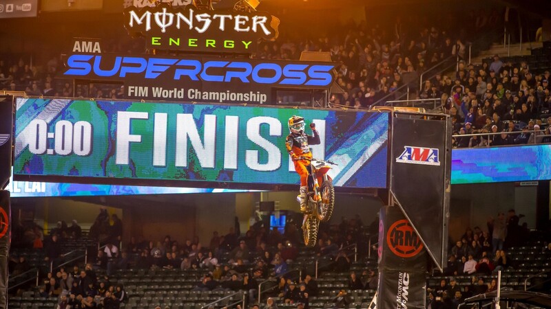 Supercross 2019, Oakland: di nuovo Webb