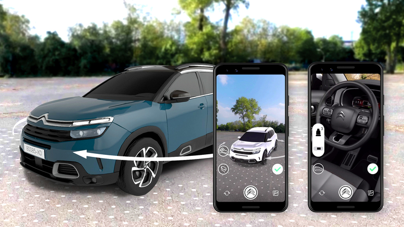 Citro&euml;n lancia il 1&deg; configuratore a realt&agrave; aumentata su Messenger