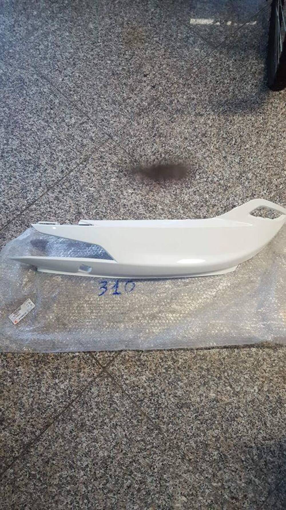 FIANCHETTO SX BIANCO ICE PEOPLE 125 200 300 GT Kymco